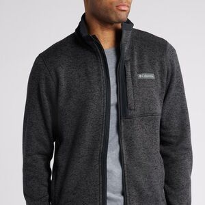 NWT Full Zip Columbia Charcoal Heather Jacket